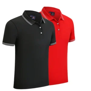 2026 new fashion men's polo T-shirt 100% cotton men's short-sleeved summer polo shirt