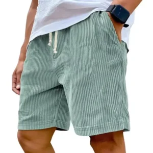 欧美男士大码复古灯芯绒时尚休闲短裤运动短裤夏季